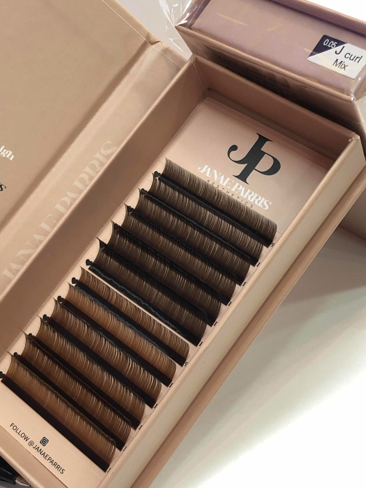 Brown Lash Trays